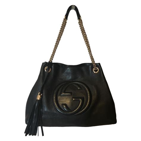 sac soho gucci noir|gucci purses for women.